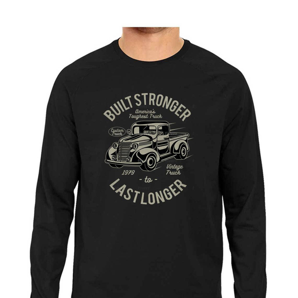 Vintage Truck-Full Sleeve T shirt Men