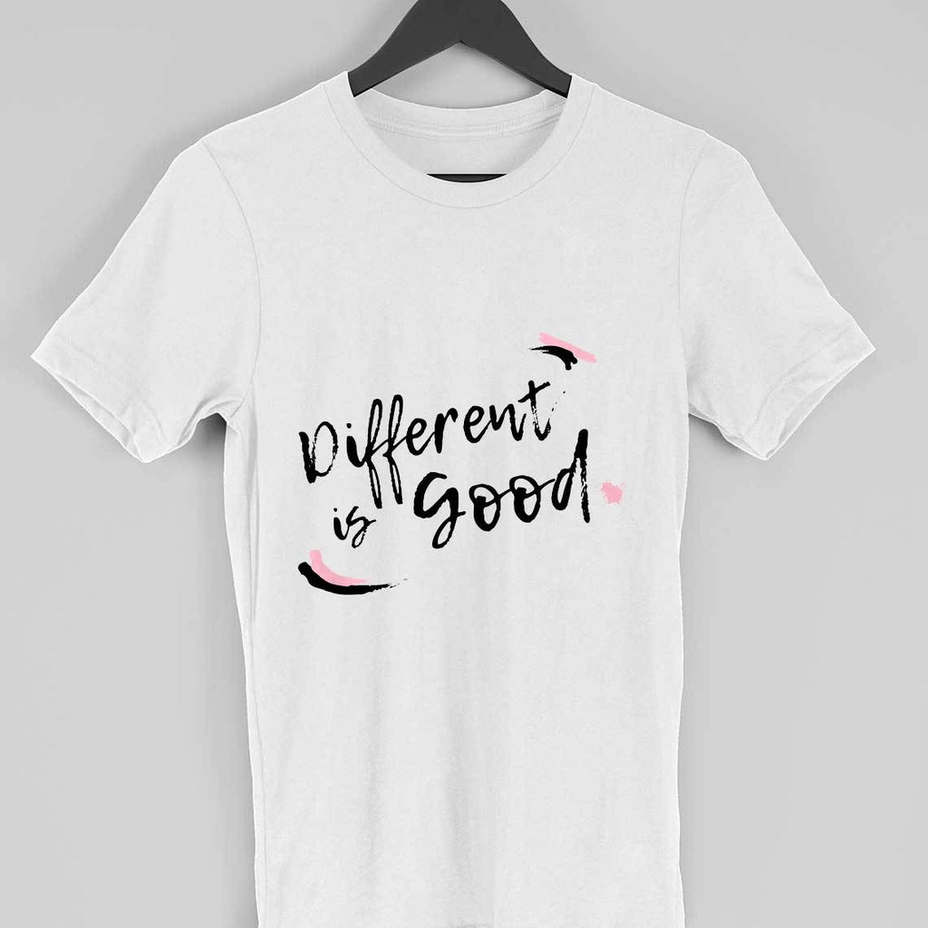 Different is Good-Half Sleeve T Shirt Men