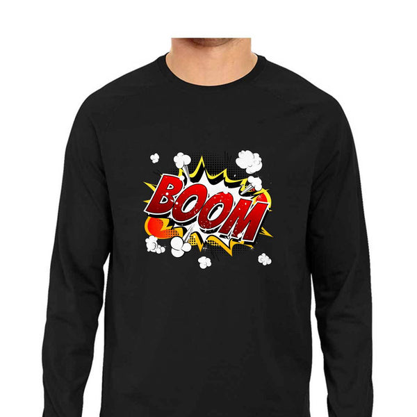Boom-Full Sleeve T shirt Men
