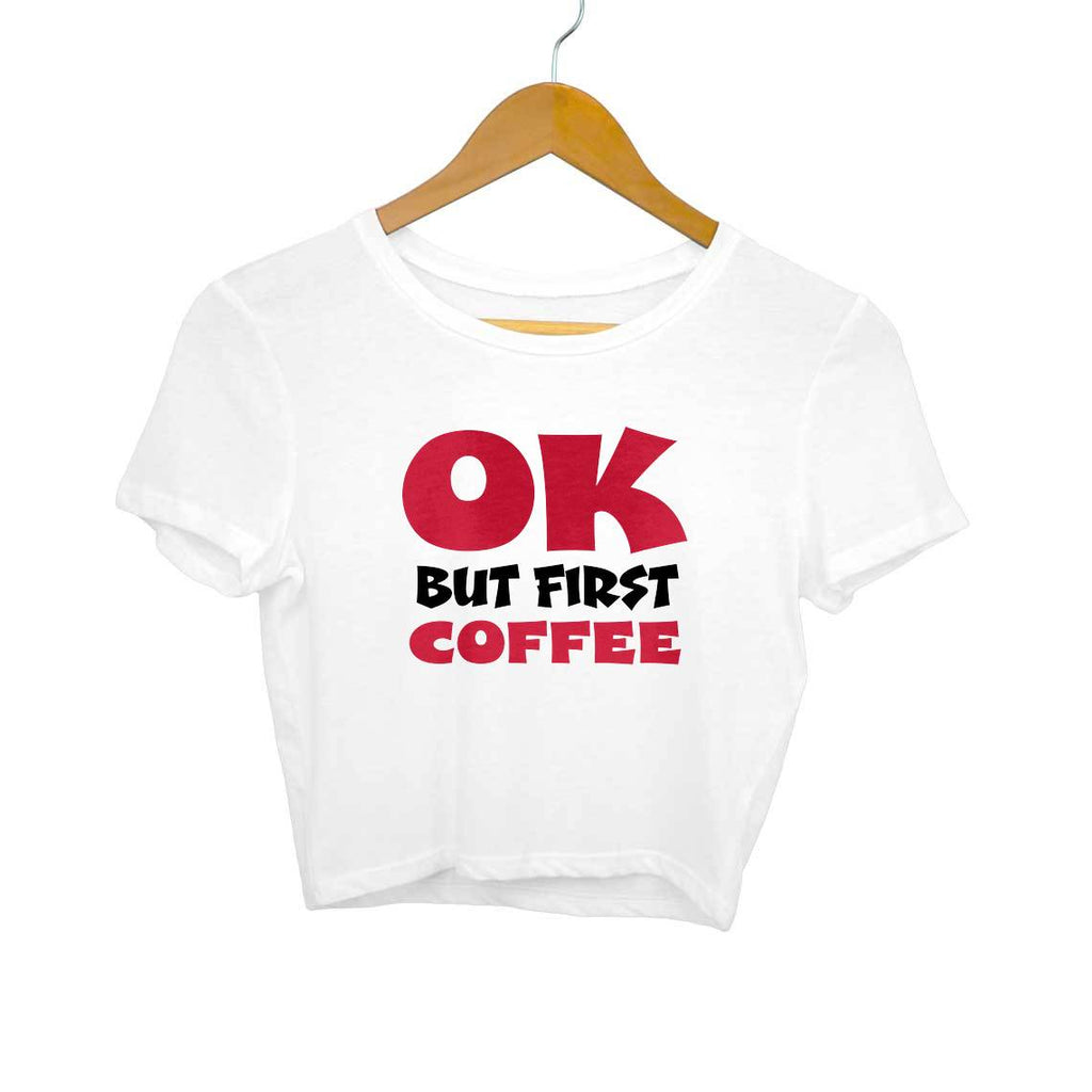 Coffee Lover-Crop Top Women