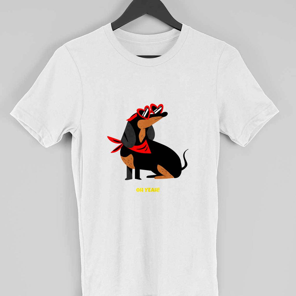 Lovely Dog-Half Sleeve T Shirt Men