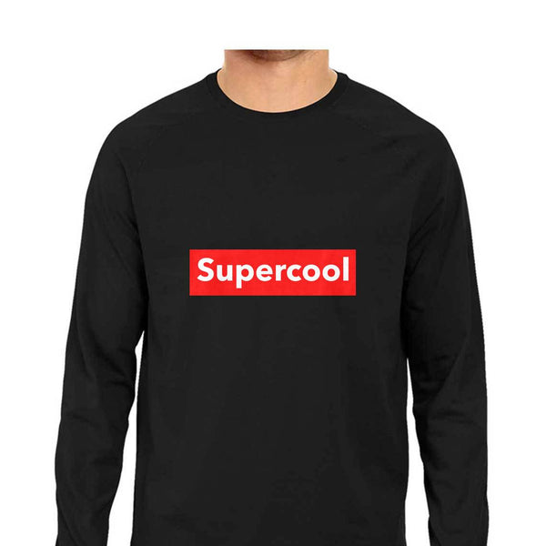 Supercool-Full Sleeve T Shirt Men