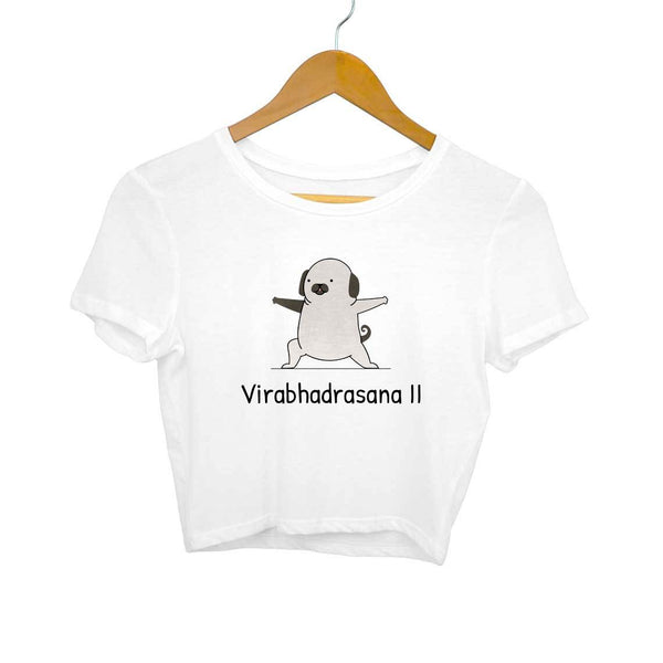 Virabhadrasana-Crop Top Women