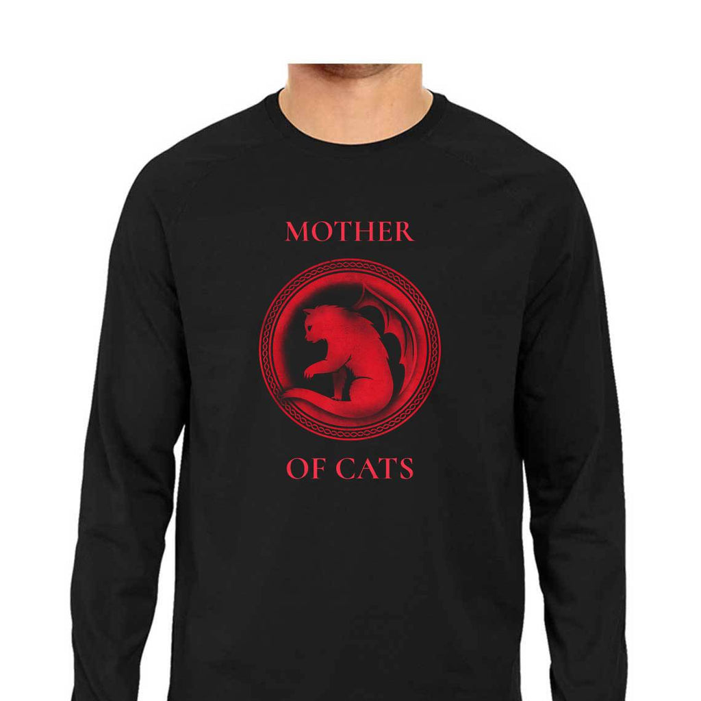 Mother Of Cats-Full Sleeve T Shirt Men